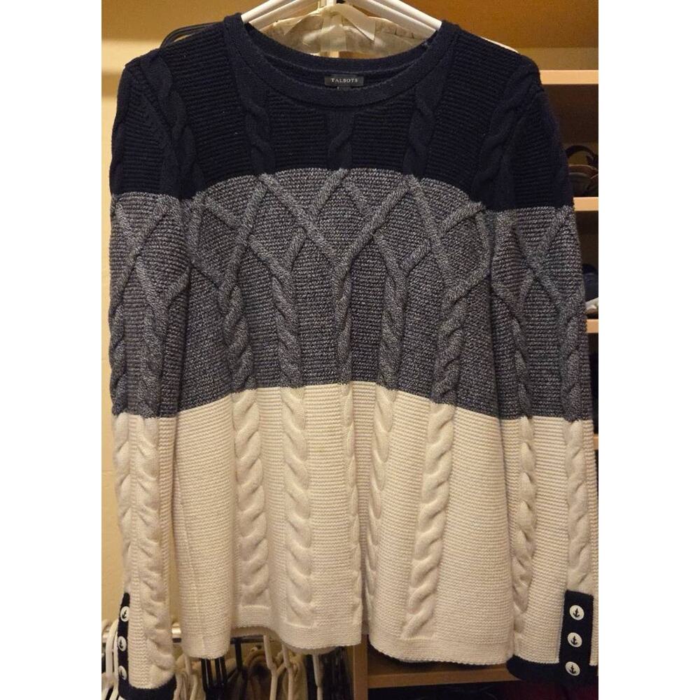 Talbots Women’s Size Medium Knit Sweater